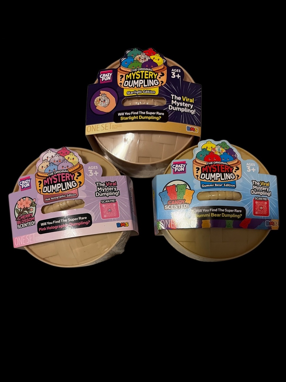 RMS Dumpling bundle of 3 - Assorted new Editions